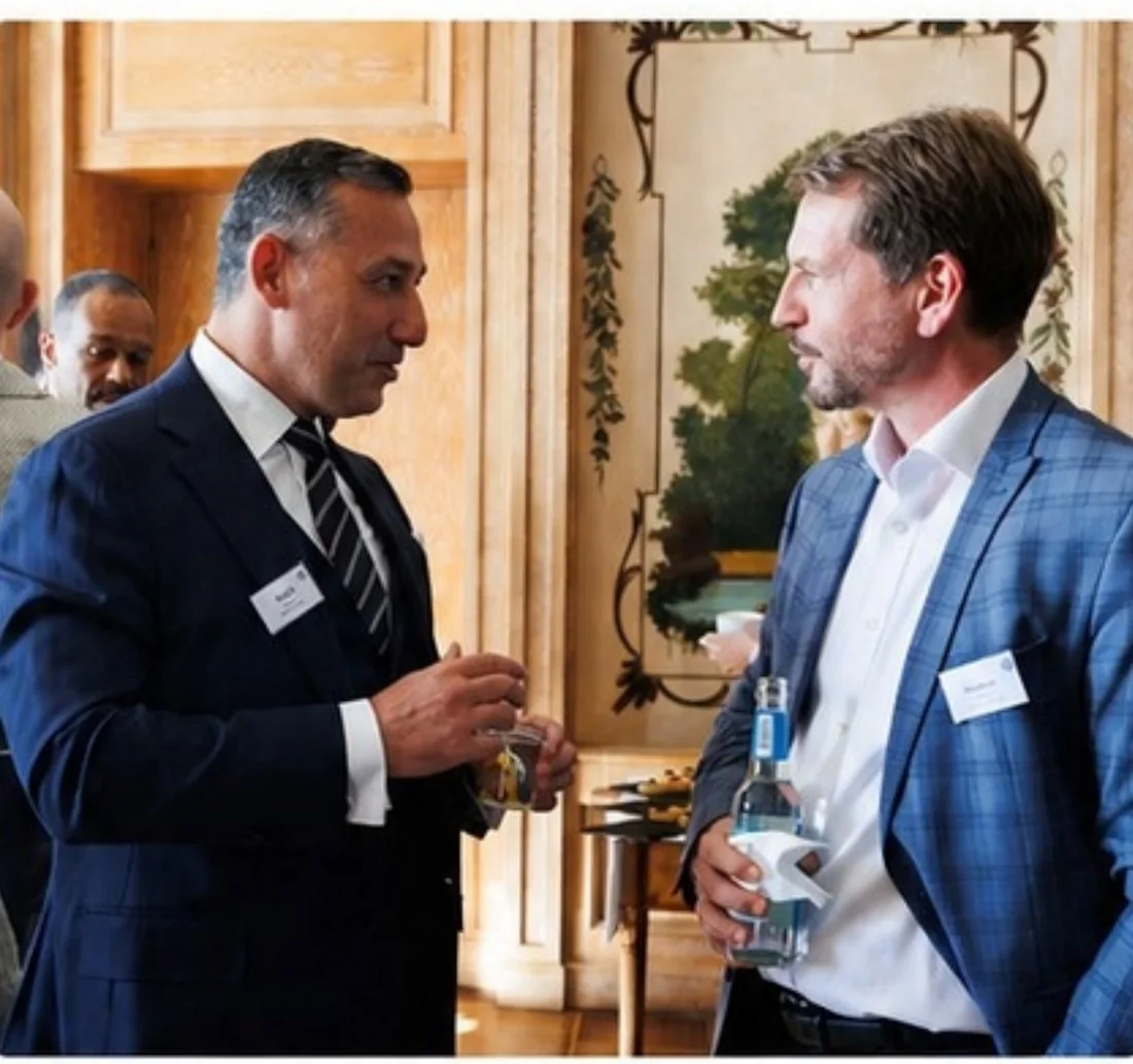 Daniel Badour, CEO Westmont, im Gespräch beim HY Summit im Axel Springer Haus