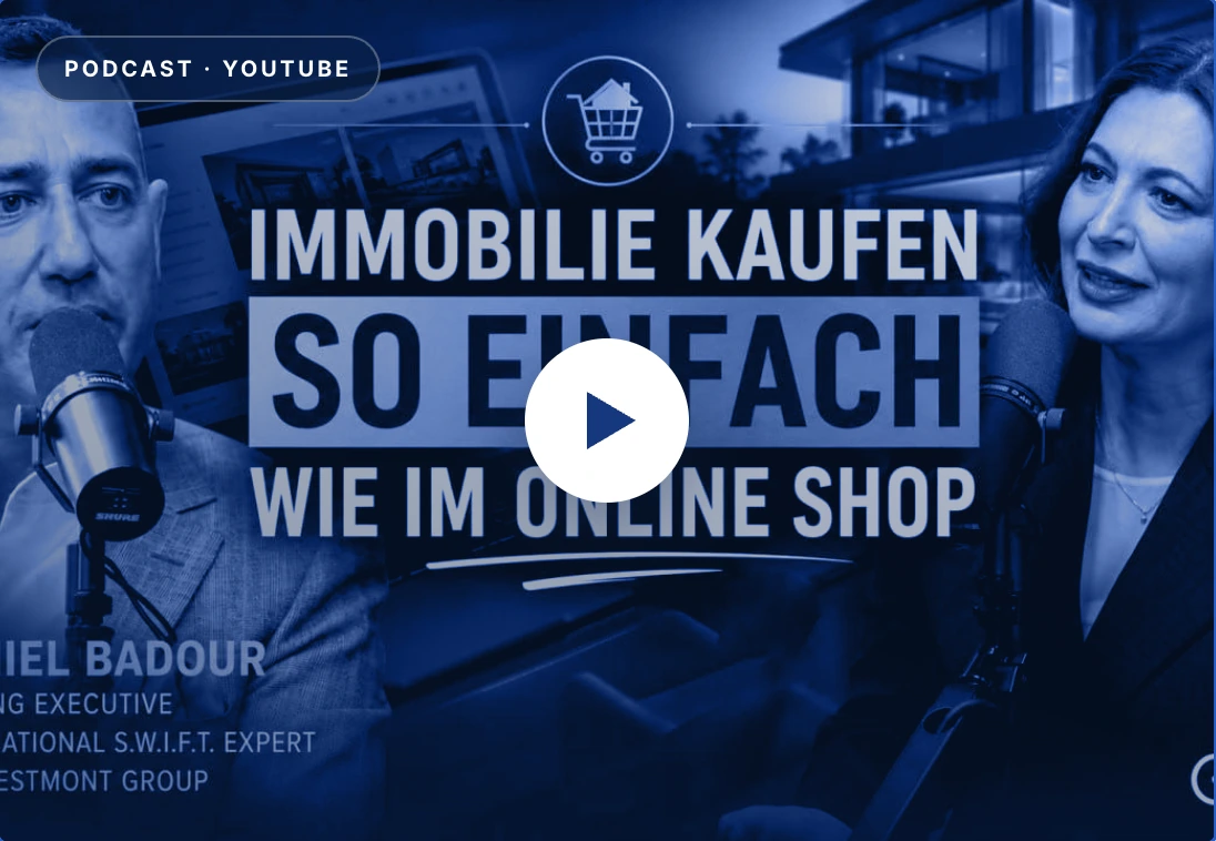 Daniel Badour und Ines Berger im Podcast-Gespräch: Immobilie kaufen – so einfach wie im Online-Shop